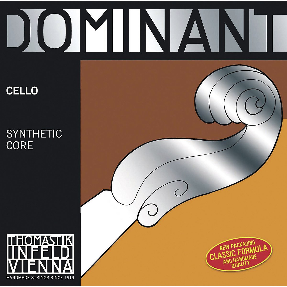 Thomastik-Infeld 144A Dominant Cello String, Single G String, Silver Wound, Medium Tension, 4/4 Size
