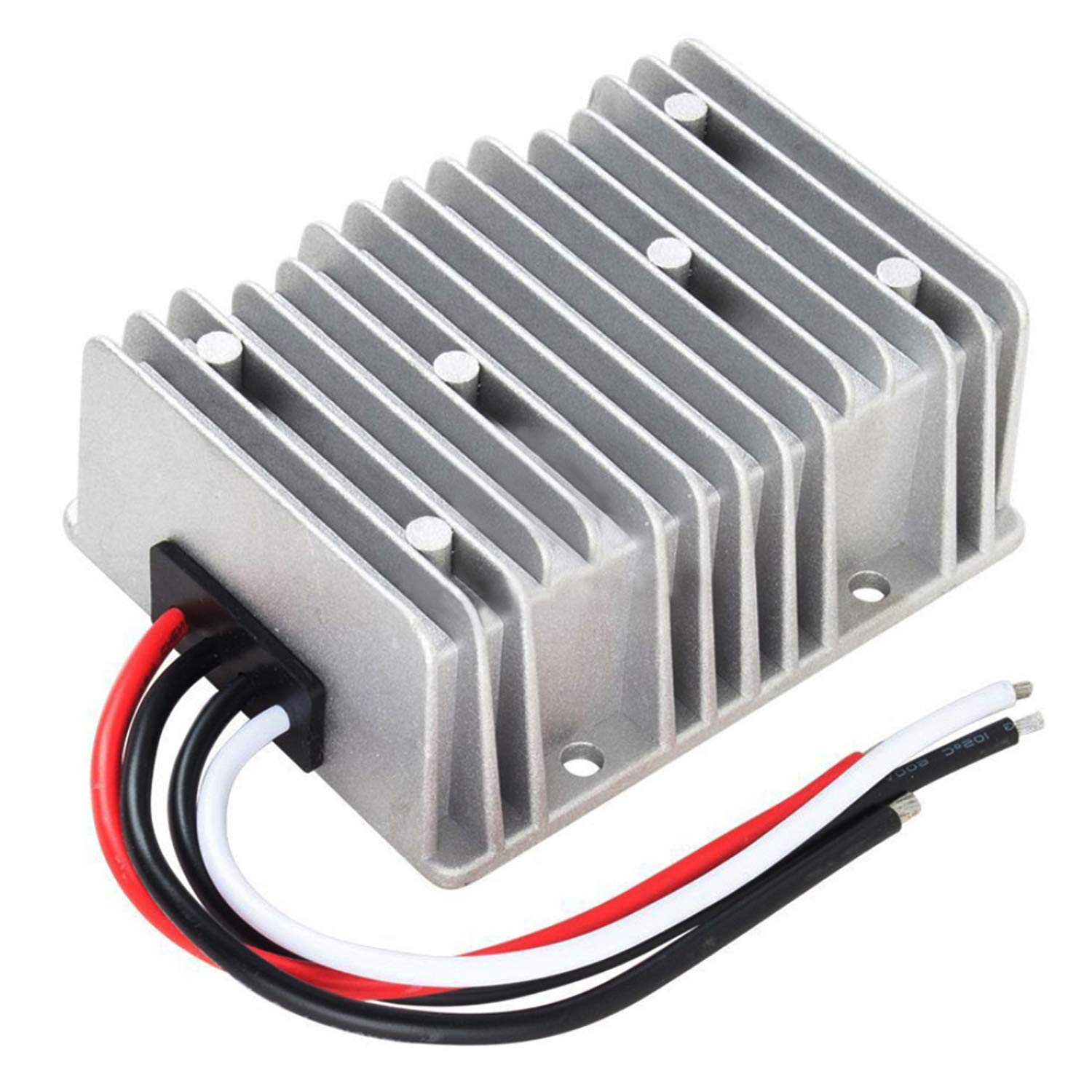 Dasunny DC 24V to DC 13.8V Converter Voltage Regulator 40A Step-Down Power Supply Circuit Module Adapter for Auto Car Truck Vehicle Boat Solar System Electric Motor WG-24S13R840