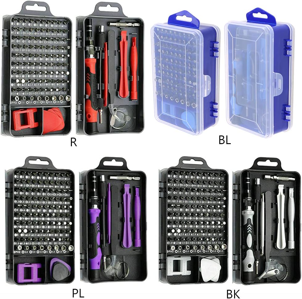 Computer Repair 115 In 1 Magnetic Laptop Screwdriver Watch Repair Screwdriver Hardware Tool Set