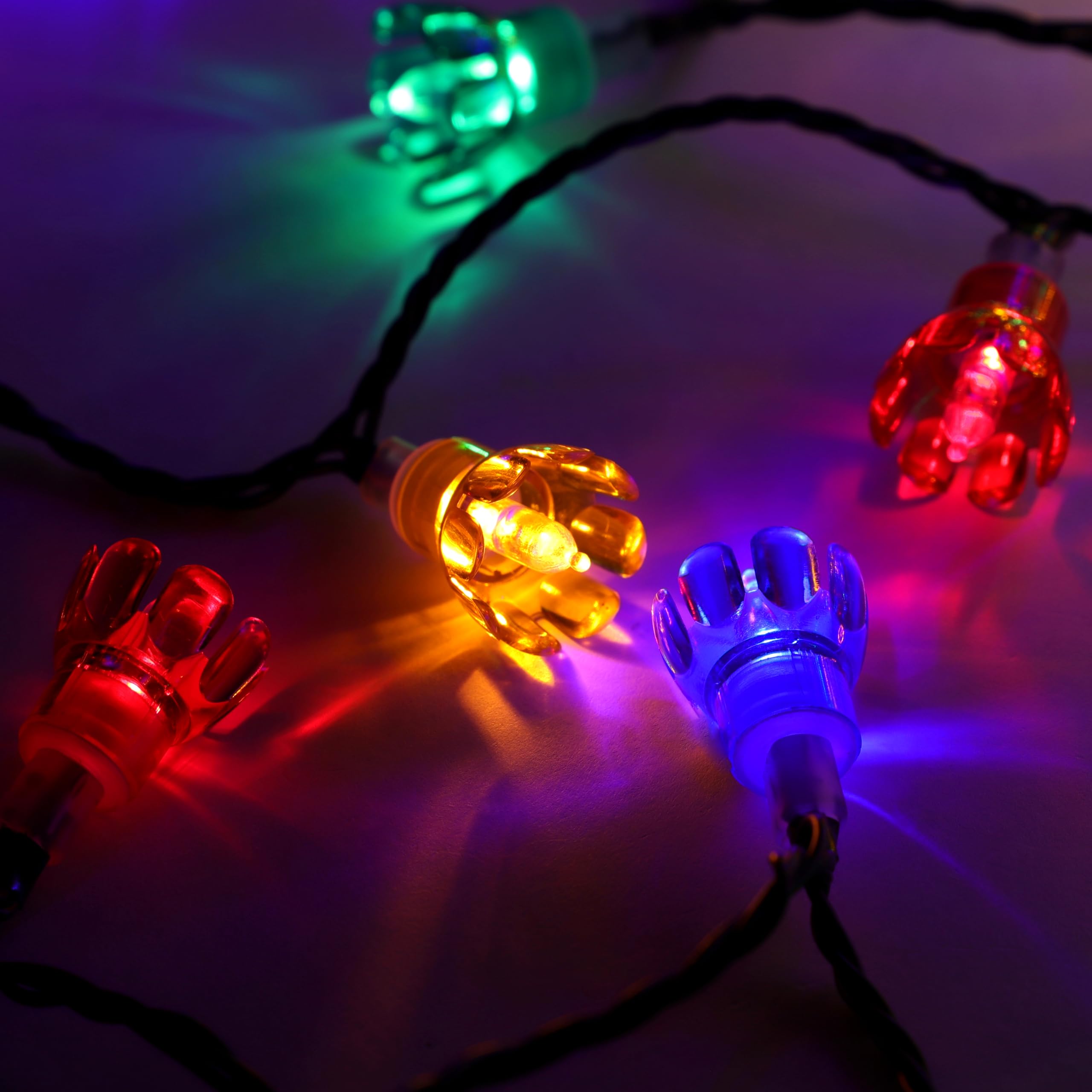 Guirnalda Navideña Con 80 Luces Led Cálidas Controlador De 8 Funciones, Ip44, Sirve Para