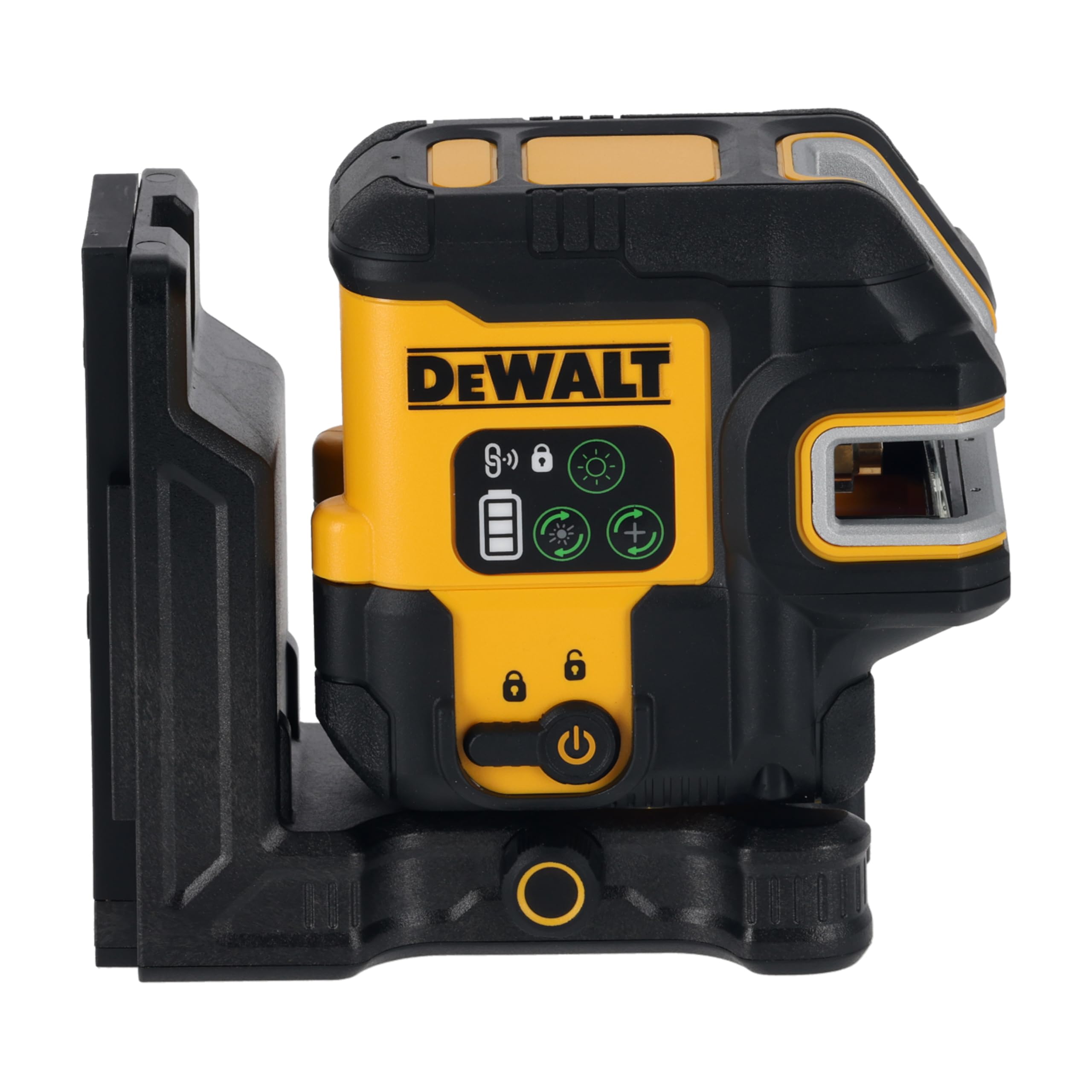 DEWALT Láser de Haz Verde de Línea Cruzada + 5 Puntos USB, DCLE14251GB-XJ