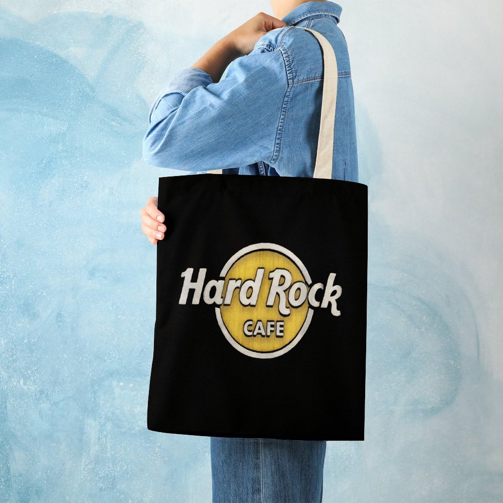 Amazon.co.jp: ハードロックカフェ トートバッグ キャンバス 帆布包 