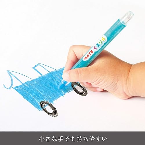 Miniatura 2 de Pentel kururira Twist Crayon8ColorSet