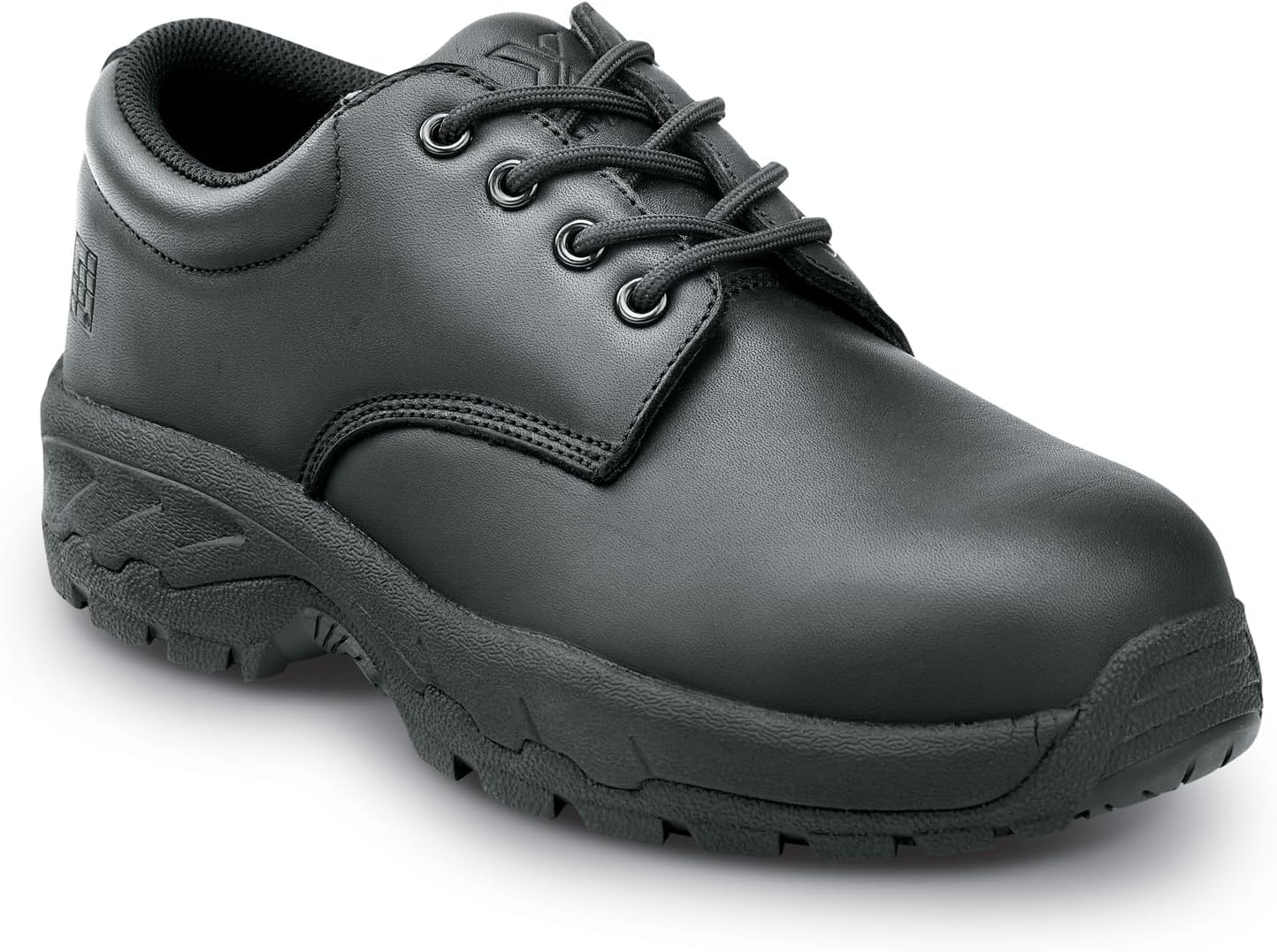 SR Max Rockledge, Men's, Black, Oxford Style, Steel Toe, EH, Slip Resistant Work Shoe