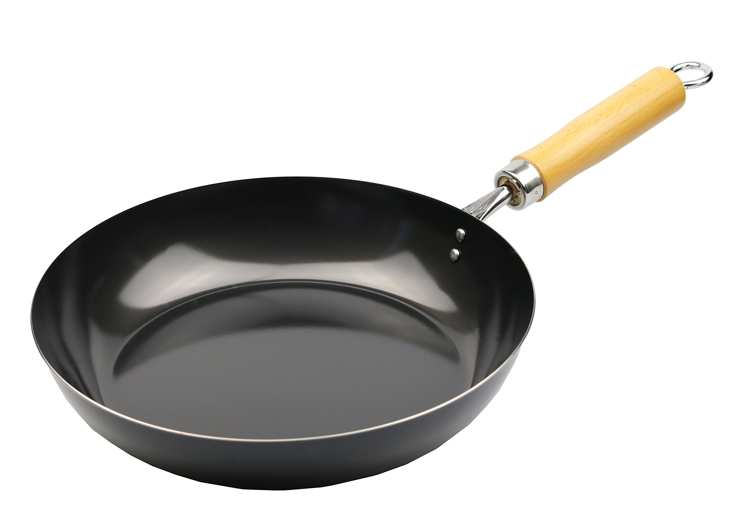 Amazon.com: Pearl Metal HB-2402 Tsubame Sanjo Iron Frying Pan, 9.4