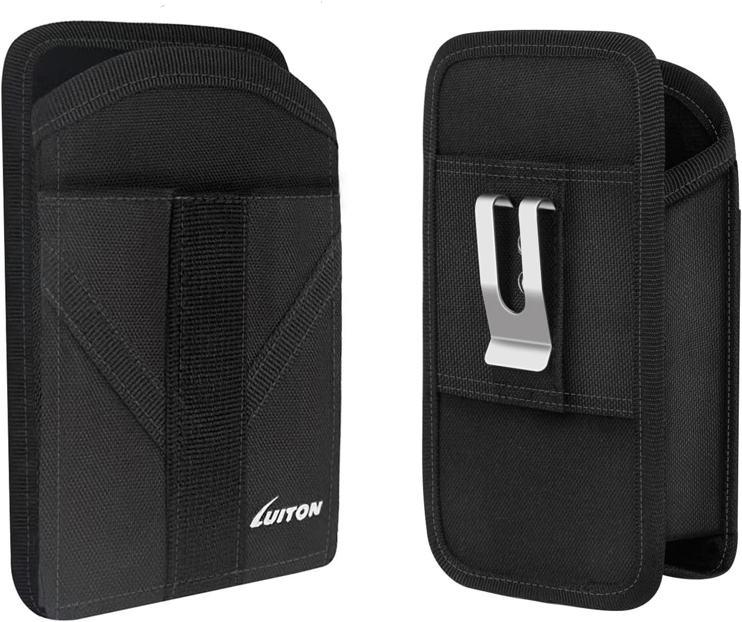 Zebra TC77 TC70 Scanner Holster Carrying Case Pouch Compatible with Zebra TC75, TC70x, TC70, TC72, TC77 Handheld Barcode Touch Mobile Computer,Scanner Case Holder with Clip and Belt Loops(2 Pack)