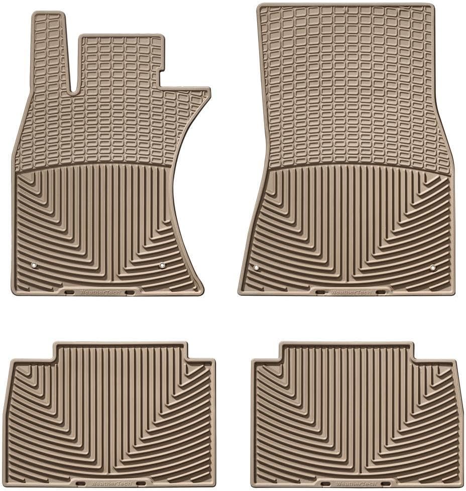 WeatherTech All-Weather Floor Mats for Lexus LS 1st & 2nd Row (WTLT181185), Tan