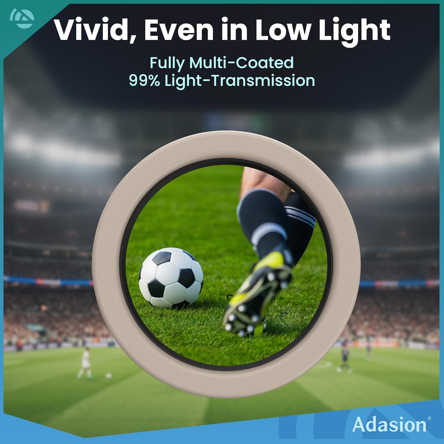 8x42 HD Binoculars for Adults High Powered with Phone Adapter and Tripod, Super Bright BAK4 Prism Waterproof Binoculars for Bird Watching Hunting Hiking Safari Travel Sports - Image 3