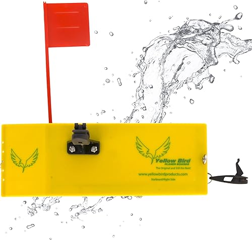 Miniatura 8 de Tablero de cepillado de pájaros amarillos para pesca, disponible en 4 tamaños