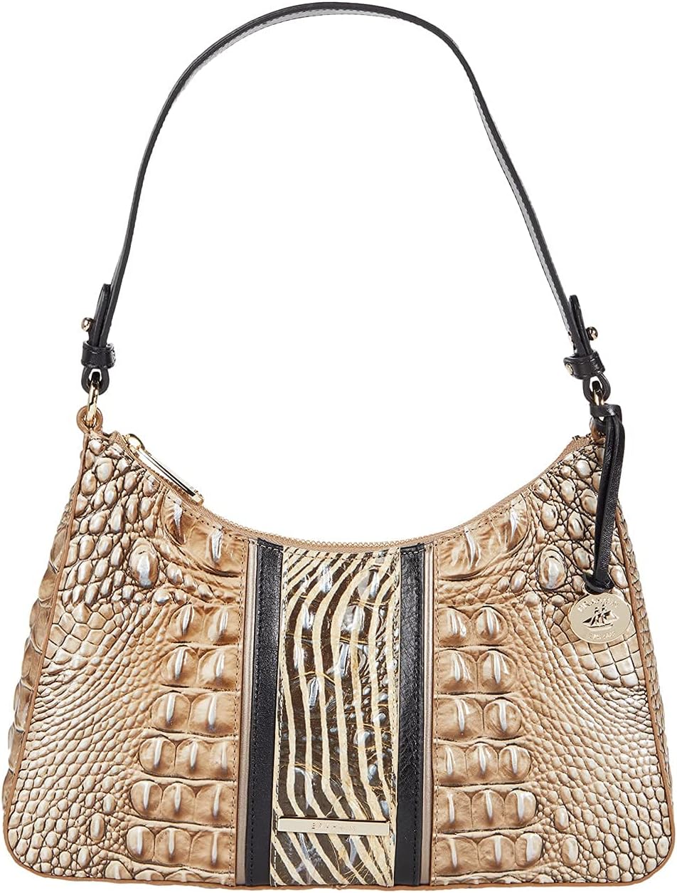 BRAHMIN Nakoma Esme Shoulder Bag Biscuit One Size