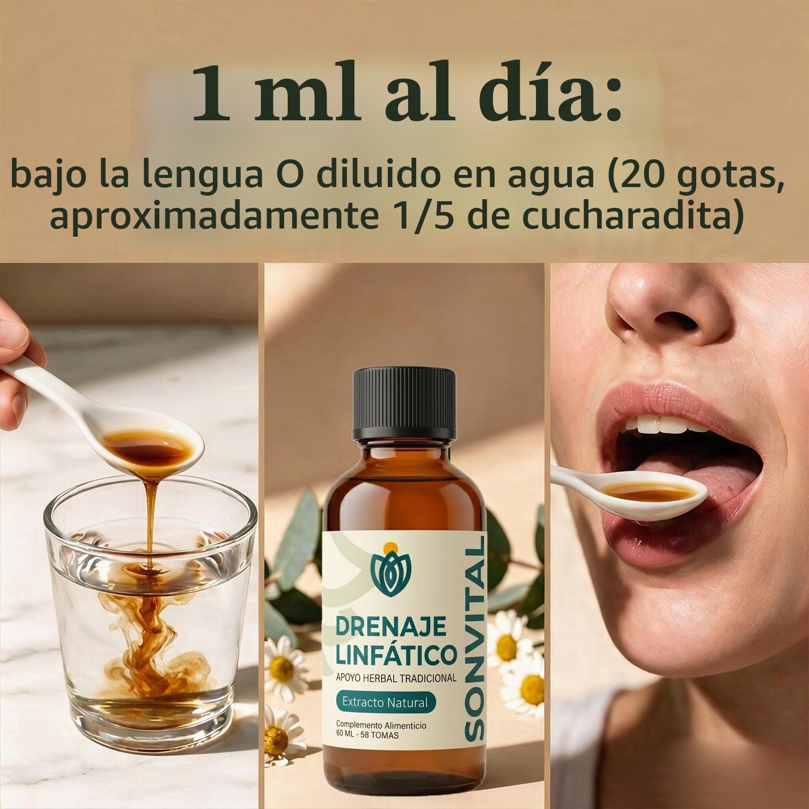 Sonvital Drenaje Linfático Gotas - 60ml