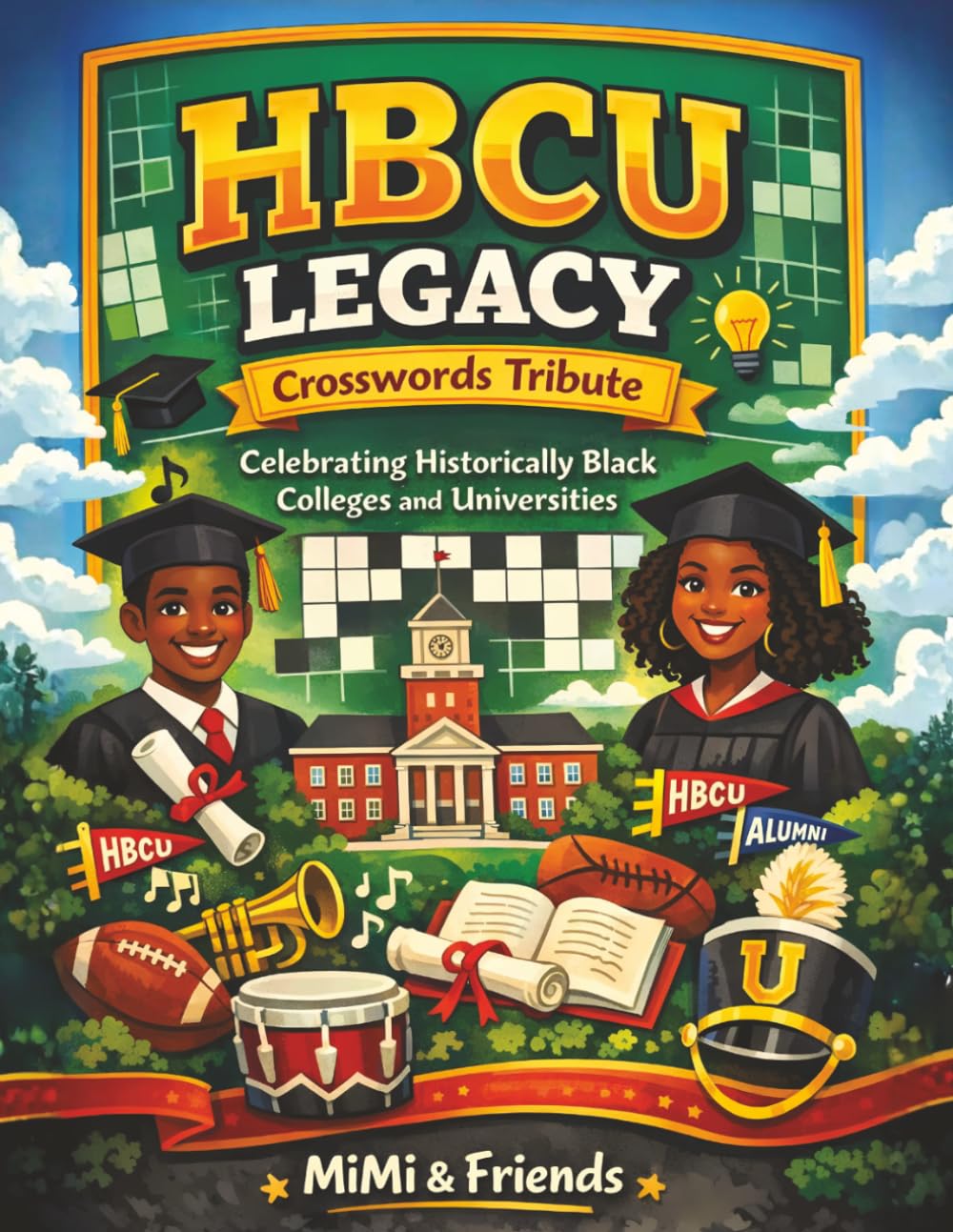 HBCU Legacy Crosswords Tribute: Celebrating Historically Black Colleges and Universities (Black History Crosswords Tribute Series)