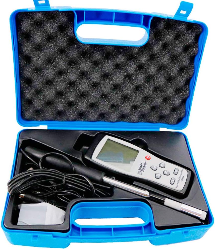 AR866A Hot Wire Thermo-Anemometer Air Flow Velocity Wind Speed Meter