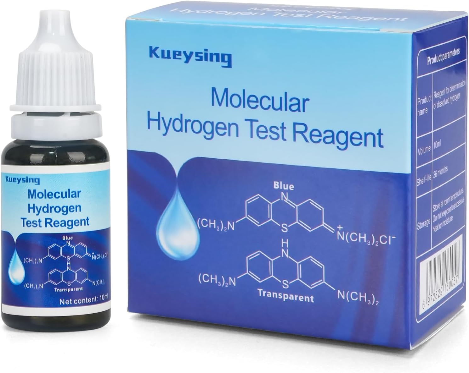 Hydrogen Test Reagent，Dissolved Hydrogen Test Reagent ，H2Blue，Test the Concentration of Hydrogen Molecules in Water