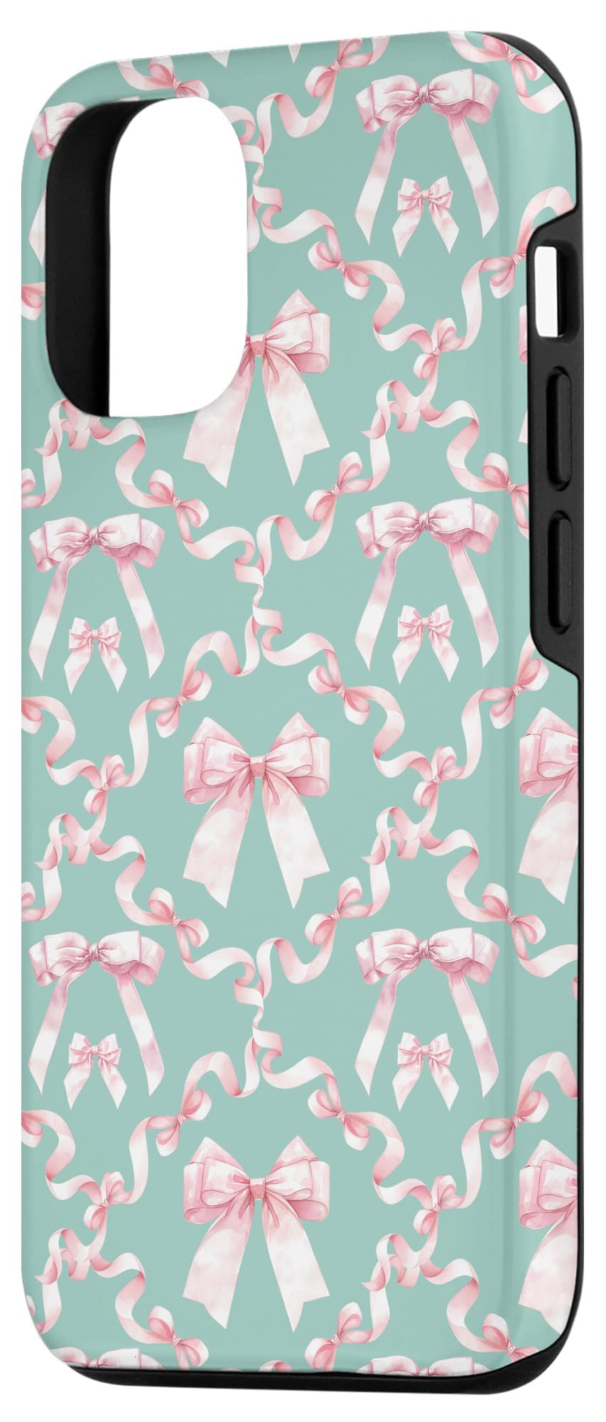 Amazon.co.jp: iPhone 15 Pro Cute Pink Ribbon and Bow, Retro
