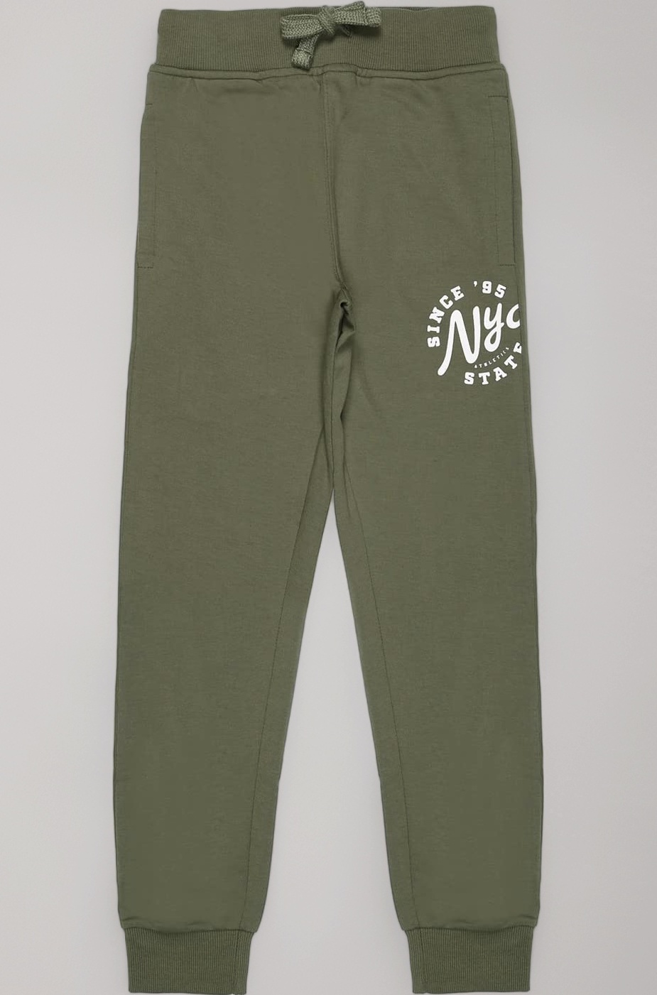 Alan Jones Clothing Boy's Slim Fit Mid Rise Track Pant