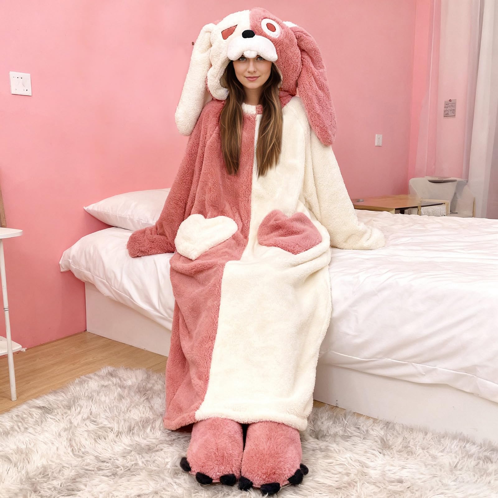 Generico Pigiama Adulto Animale Elegante