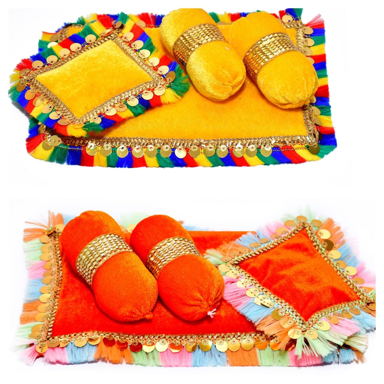 Laddu Gopal Bedding Set - Royal Velvet Design -17