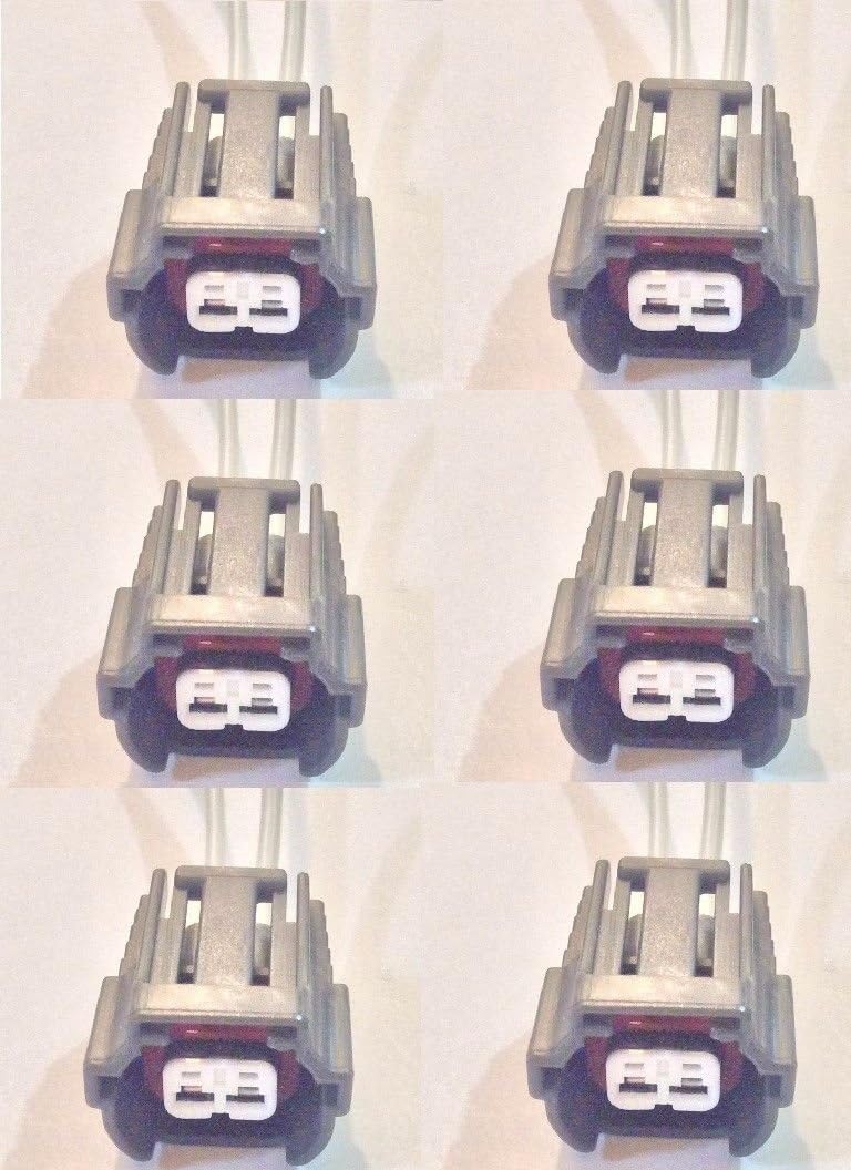 6x Connector for Mazda Fuel Injector 297-0024