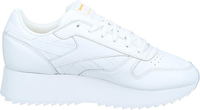 Amazon.com: Reebok Classic Leather Double - Zapatillas para mujer, color  blanco, 8H : Ropa, Zapatos y Joyería