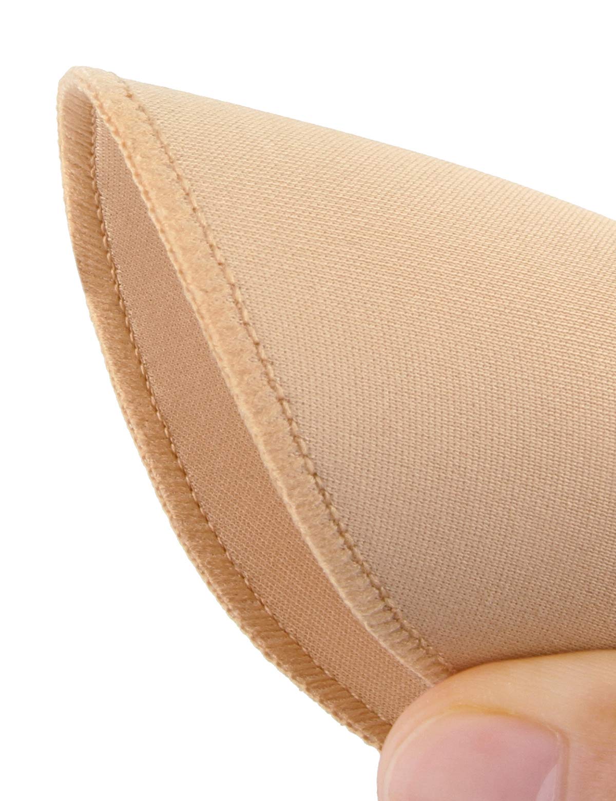 RELLECIGA Damen Push-up BH-Einlagen für kleine Brust herausnehmbare Pads für Bikini Tops und Sport BH Beige