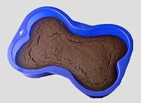 Vista 1 de Molde para pastel de hueso de perro, 7 x 10 pulgadas, color azul para petaversary (TM)