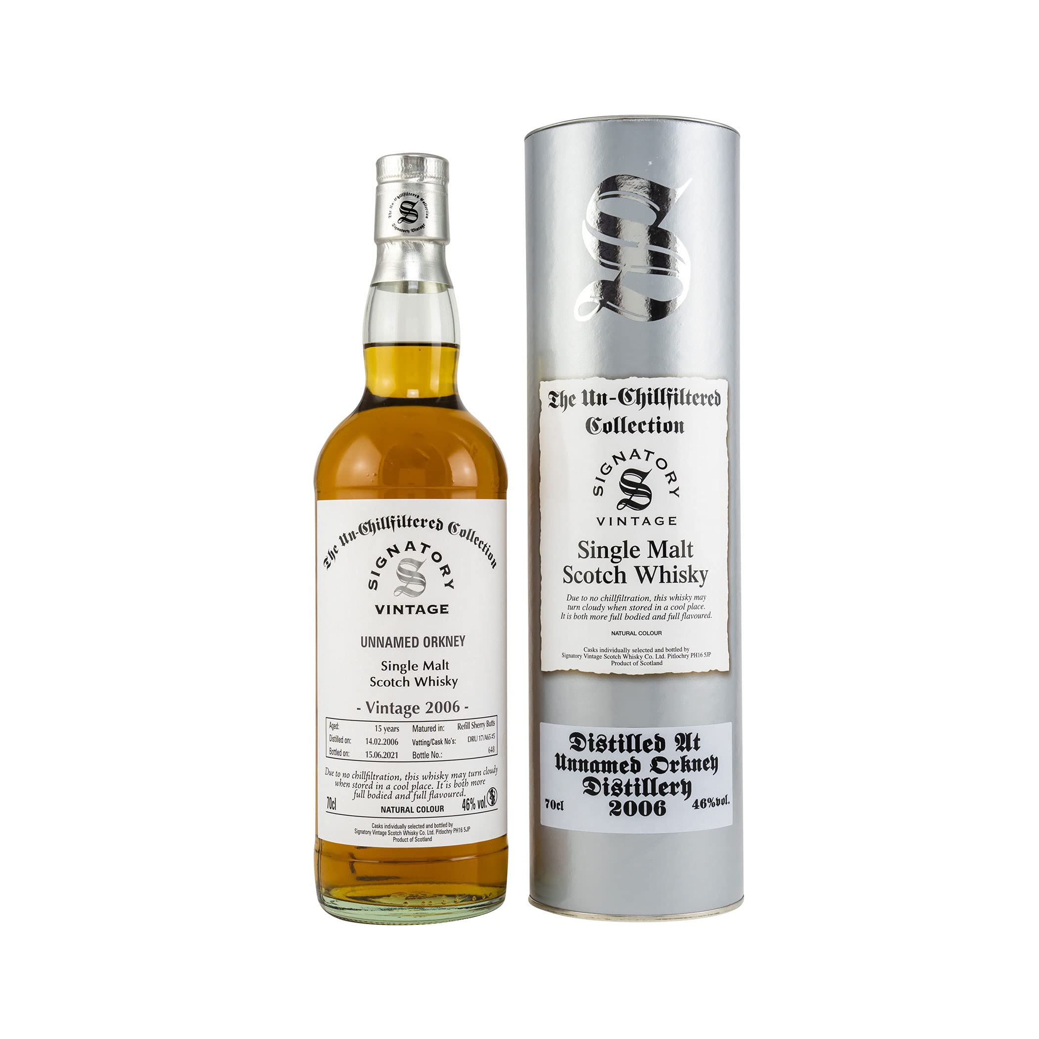Secret Orkney - Signatory Vintage - 2006 15 year old Whisky