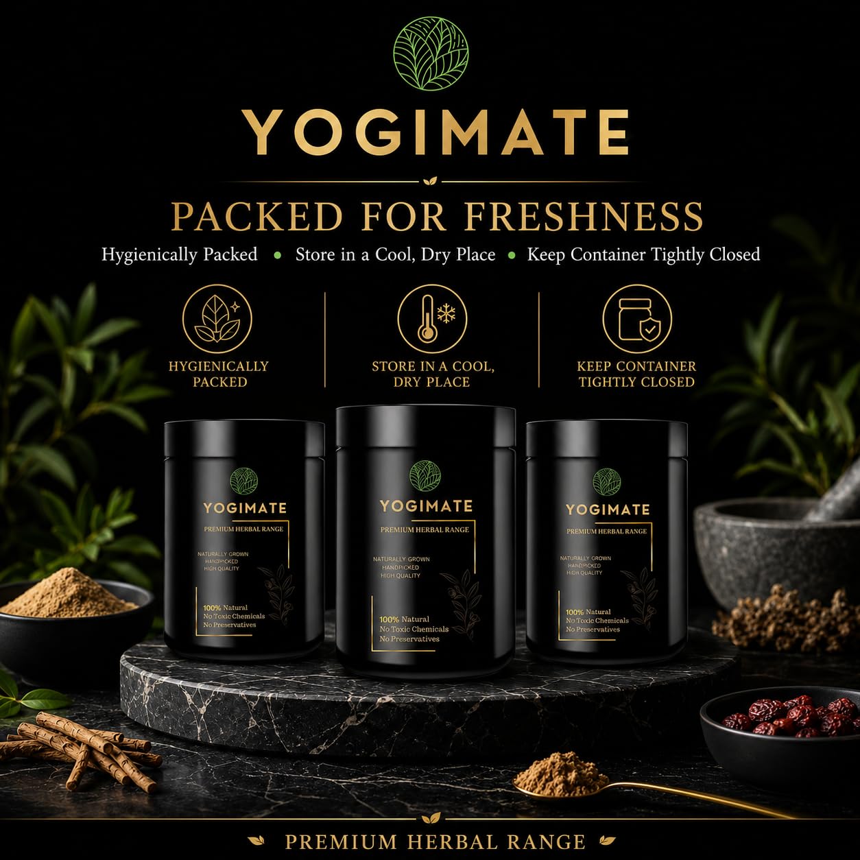 Buy YOGIMATE Black Ginger Powder | Pure & Natural | 100 Grams