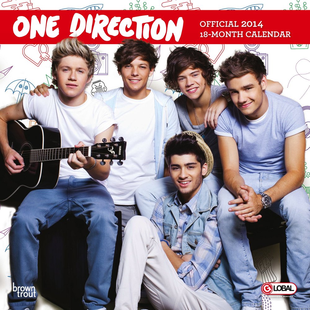 One Direction 2014 Calendar: 18 Month Calendar – Wall Calendar, August 1, 2013
