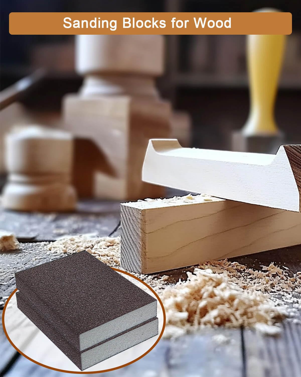 Sanding Sponges - 10 Pcs Drywall Sanding Block -3