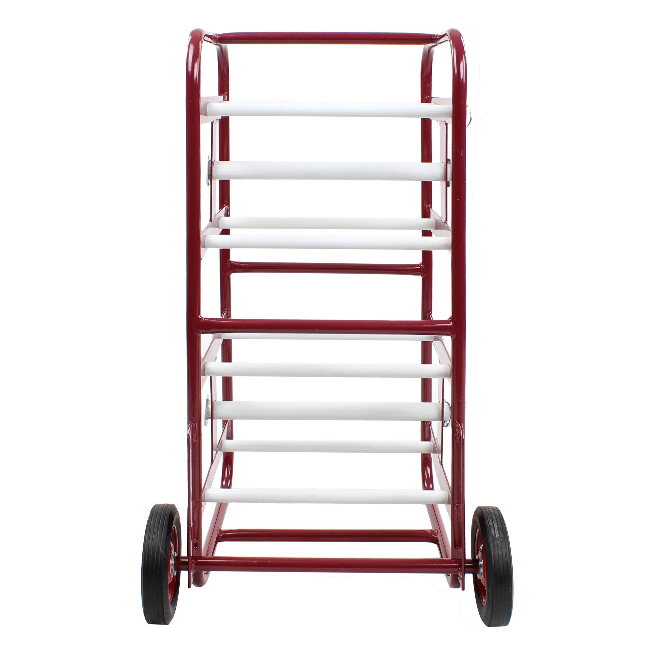 BISupply Wire Spool Rack Cable Caddy, Red Wiring Spool Dispenser Bulk