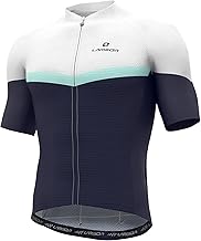 LAMEDA Men's Cycling Jersey with Short Sleeves MTB Cycling Jerseys for Men Breathable Liegro Quick Dry Jersey Bicycle Bike Soft