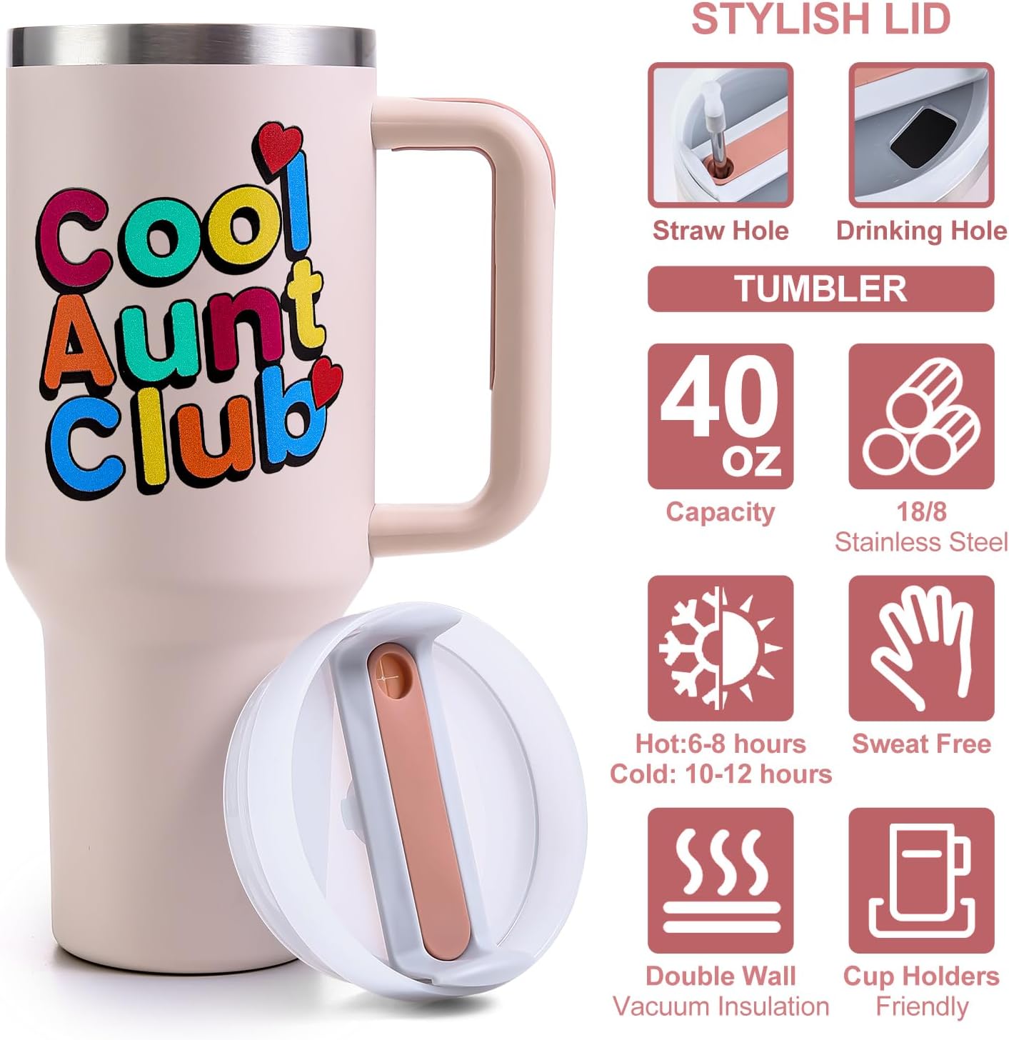 Sip in Style: The Ultimate Cool Aunt Tumbler for Every Occasion!