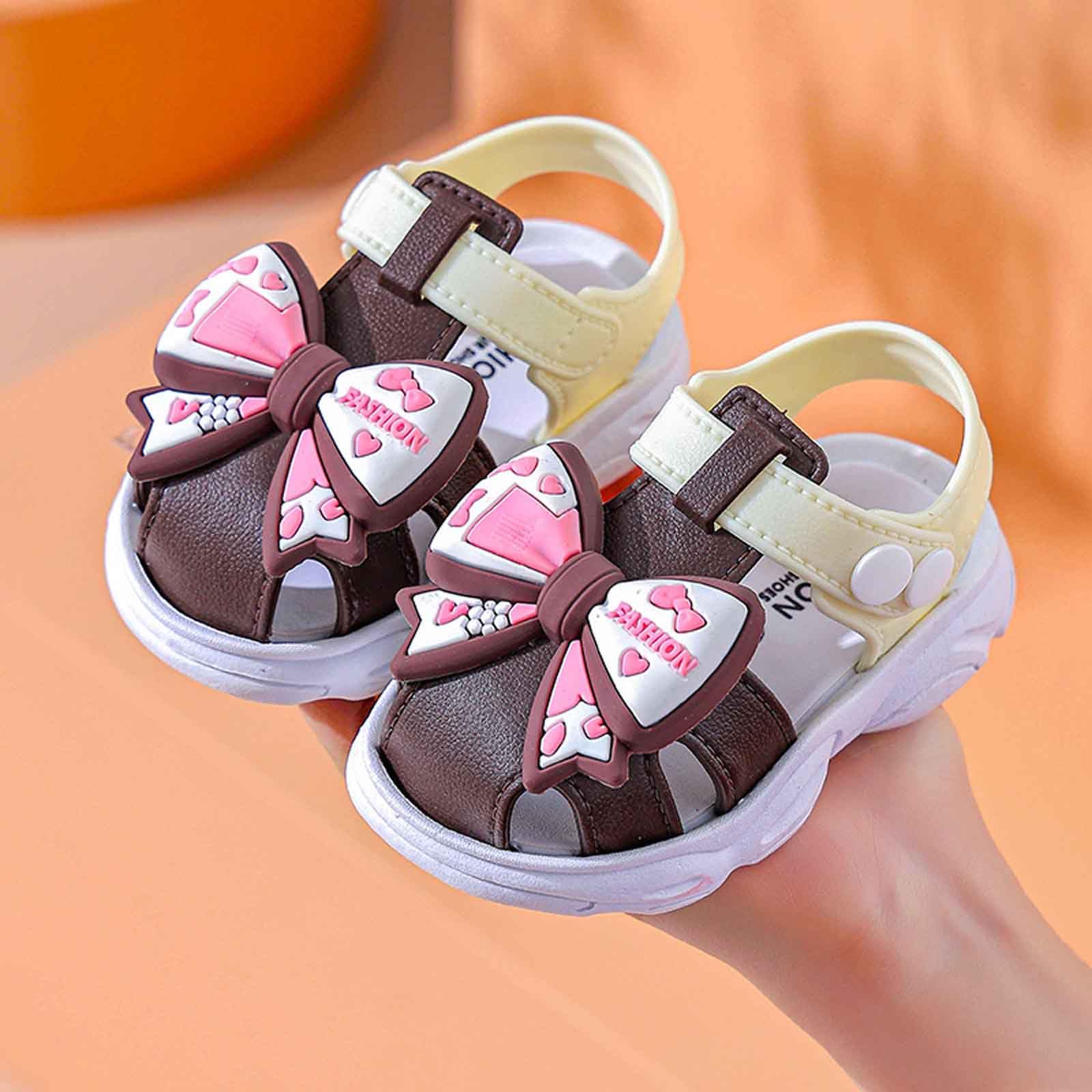 RXZCHH Generisch Sandalias de Verano Ligeras y Transpirables para niños y niñas, cómodas Zapatillas para Correr al Aire Libre, adecuadas para 1-3 años