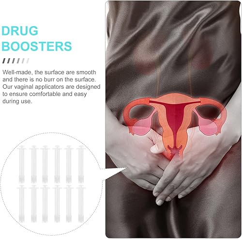 Miniatura 3 de GLEAVI Supositorios: 20pcs Lube Launchers Inyector Aplicadores de Hemorroides Crema de Hemorroides Ungüento Jeringa para Mujeres Yoni Pearls