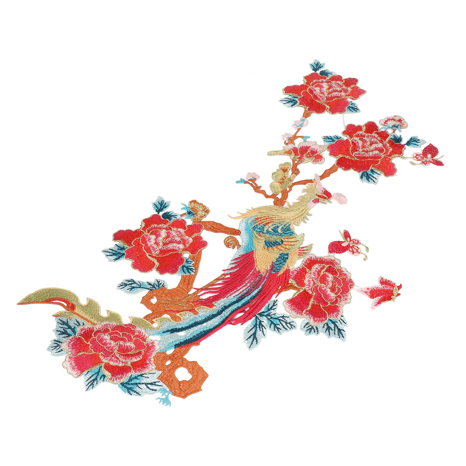 Amazon.co.jp: 刺繍布ステッカー 花パッチ 美しいパターン 刺繍