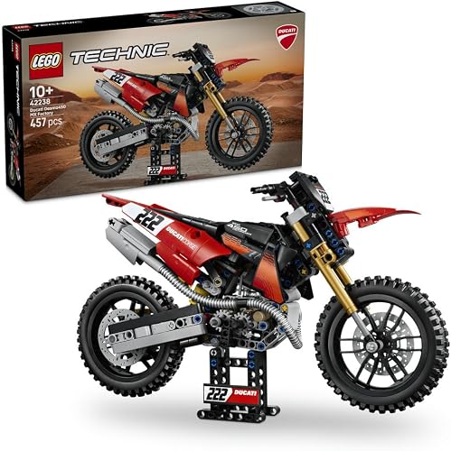 LEGO Technic Ducati Desmo450 MX Factory Motorcycle 42238