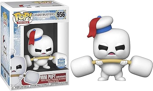 Funko Pop! Movies Ghostbusters After-Mini Puft with Weight - Figura de vinilo coleccionable - Idea de regalo - Producto oficial - Juguetes para