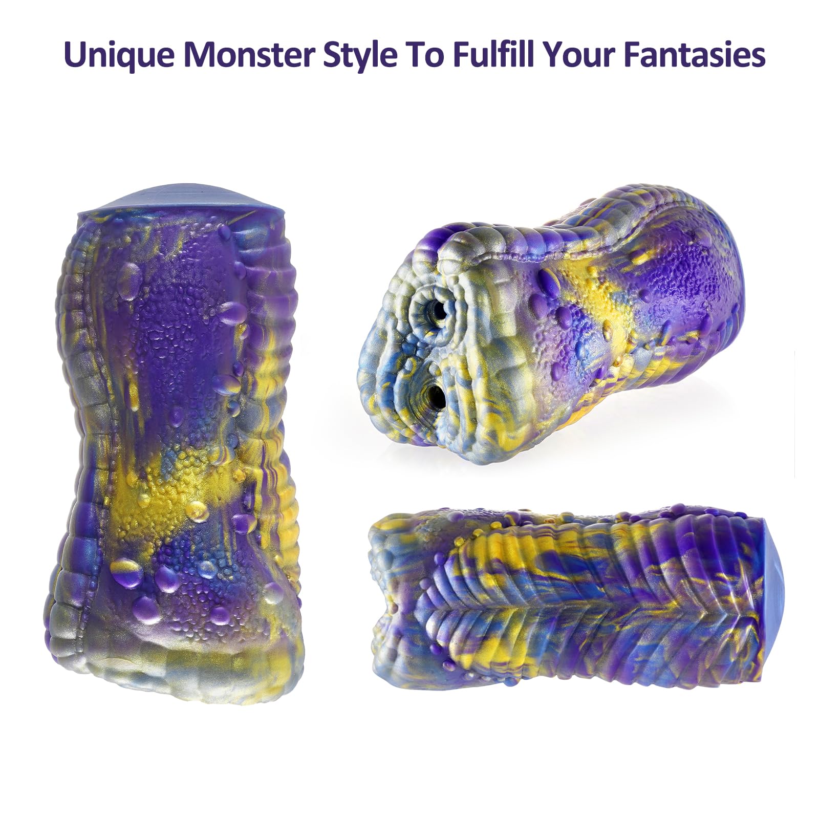 Masturbâteur Homme Mains Libres Sex Toys Poche,Masturbateur Cup Manuel Poupée Sexe Cul Monstre Fantaisie,Masturbeuse Succion Blowjob Machine Sucer Anus Vaginette Réaliste Silicone Souple Pénis Trainer