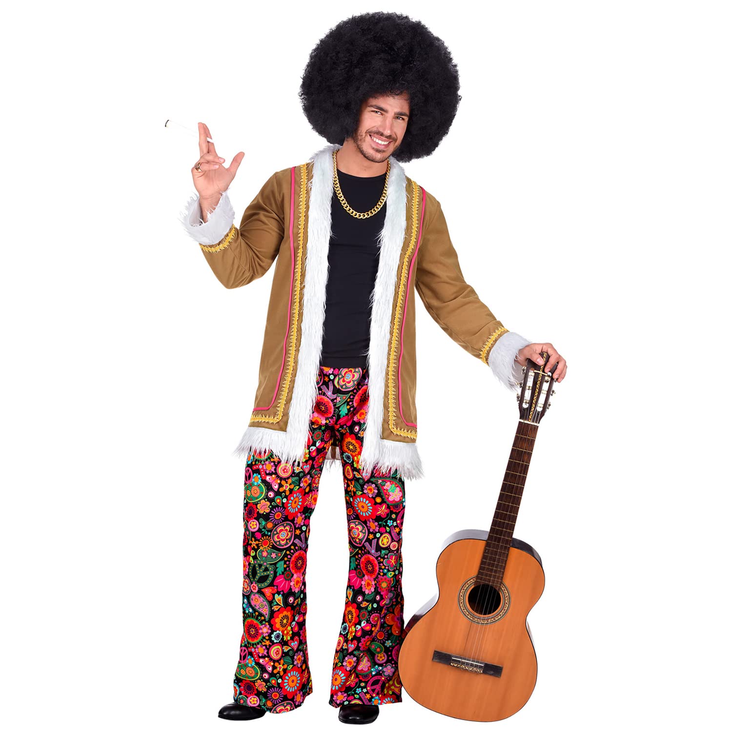 WIDMANN 85853 Adult Hustler Costume Multi-Coloured
