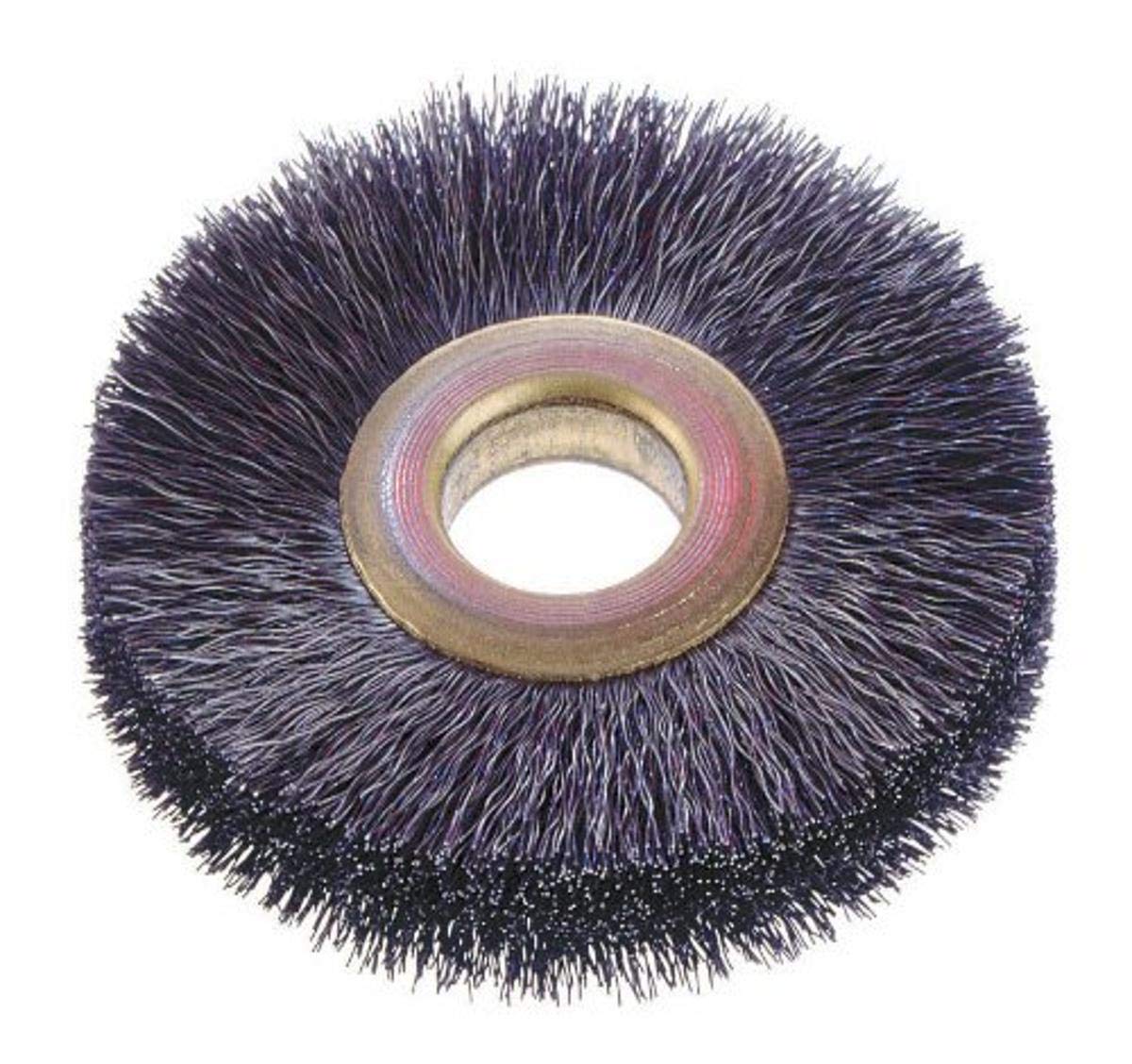 Osborn 00011028SP 11028Sp Crimped Wire Wheel Brush, Carbon Steel, 0.014"