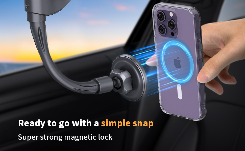 Amazon.com: PROfezzion Suction Cup & Vent Clip Combo Magnetic