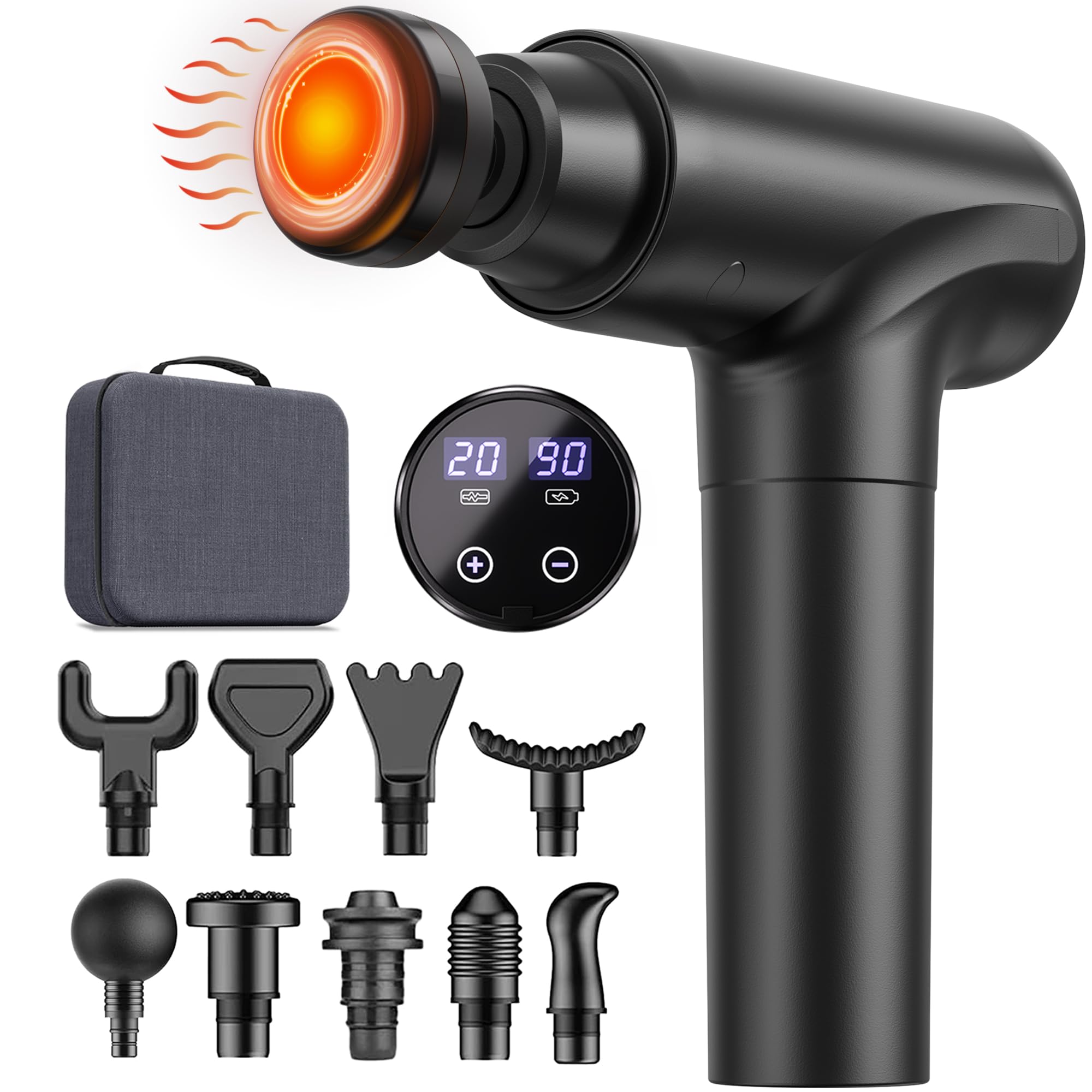 cotsoco Massage Gun with Heat Head