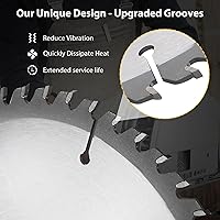 Vista 6 de 48 Tooth Upgraded 495377 491952 Track Saw Blade Compatible with Festool Ts 55 Blade Plunge Cut Saw, Compatible with Festool Track Saw