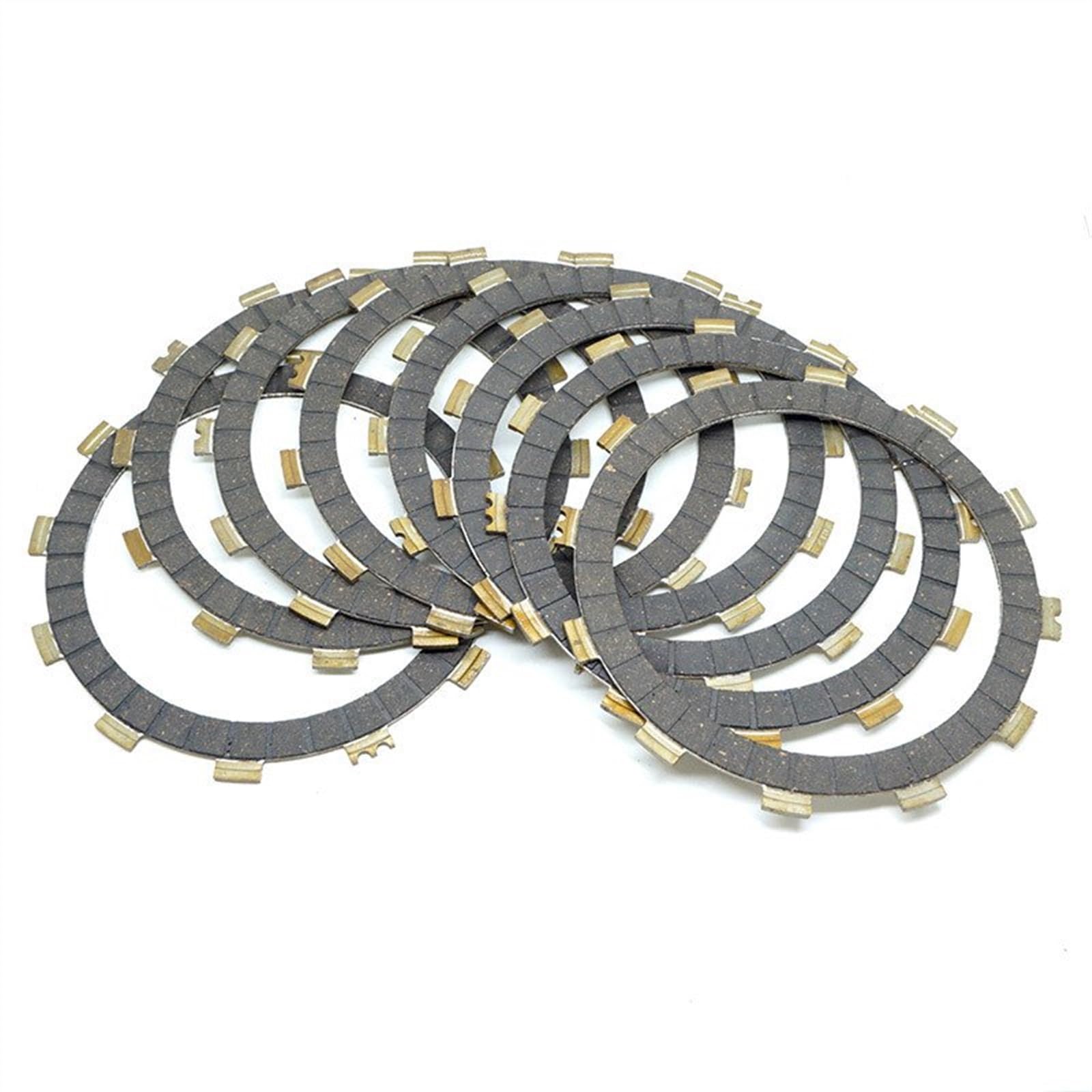 Disco de Embrague para Yamaha Virago 700 750 XV700/C/S 1984-1987 XV750/M 1981-1983 1988-1997 Kit De Placa De Disco De Fricción De Embrague 8 Piezas