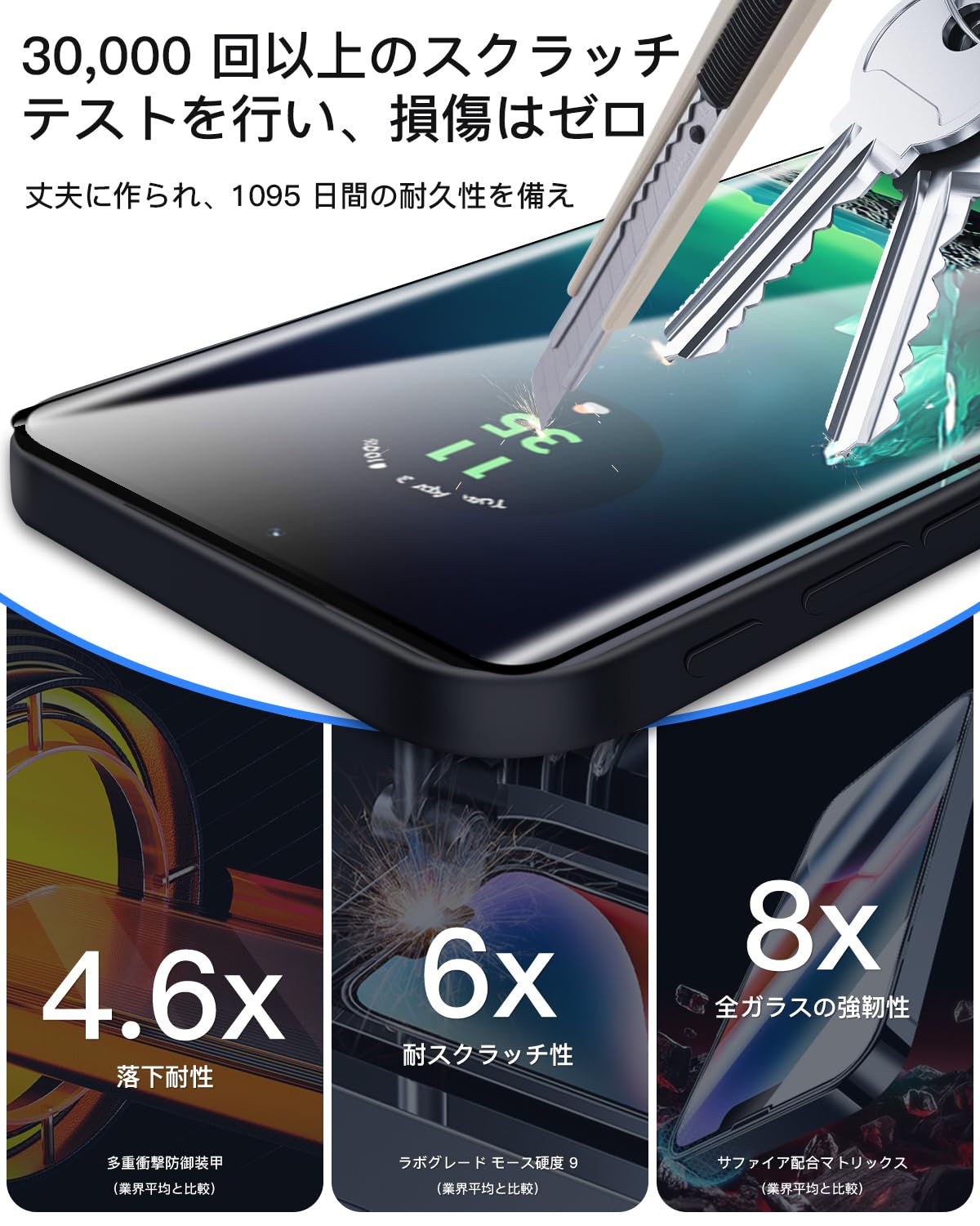 Amazon.co.jp: 【2+2枚セット】 対応 Motorola Edge 40 Neo ガラス