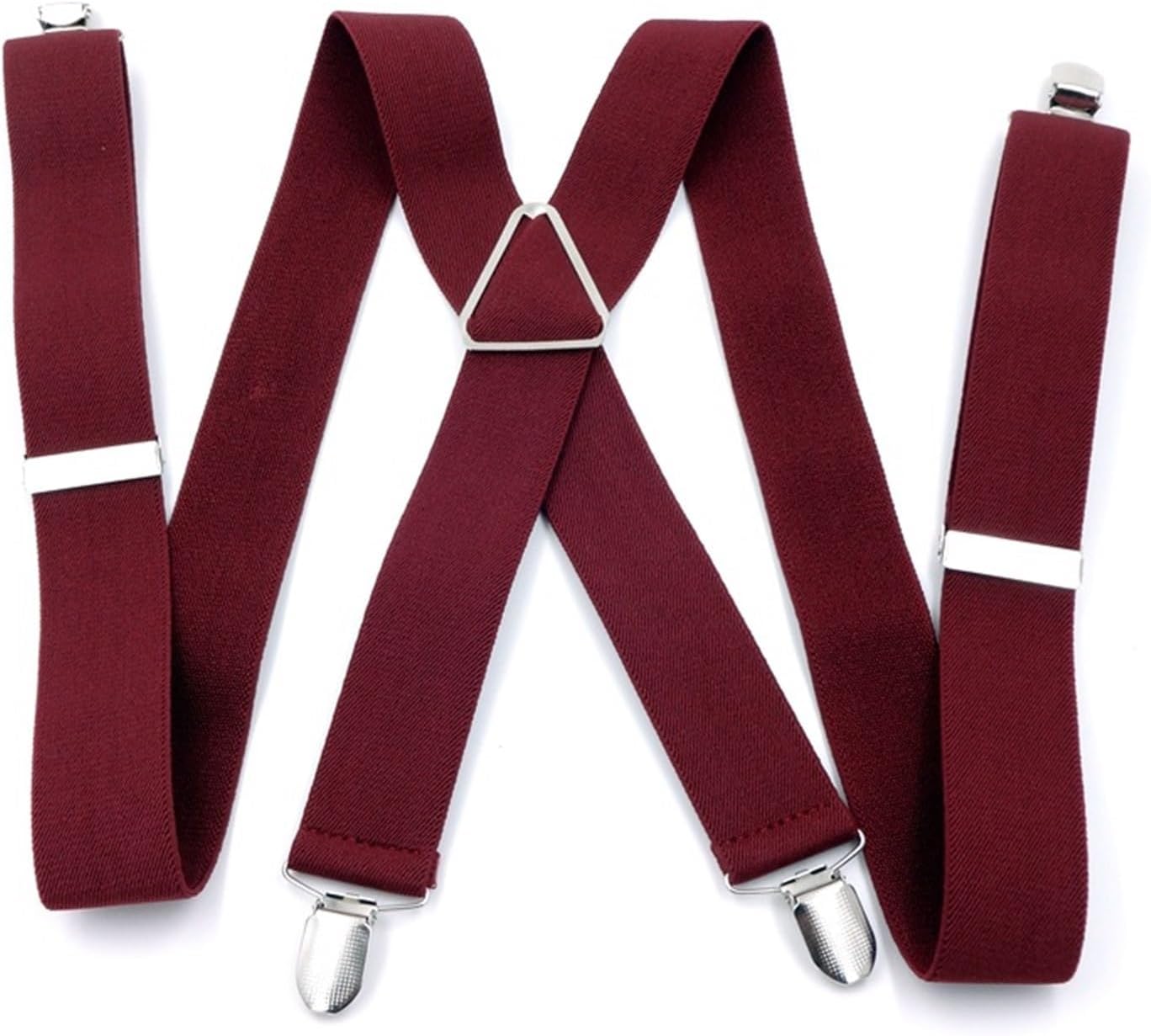 3.5cm men's wide suspenders with elderly suspenders Men's fat elastic shoulder strap wear triangle