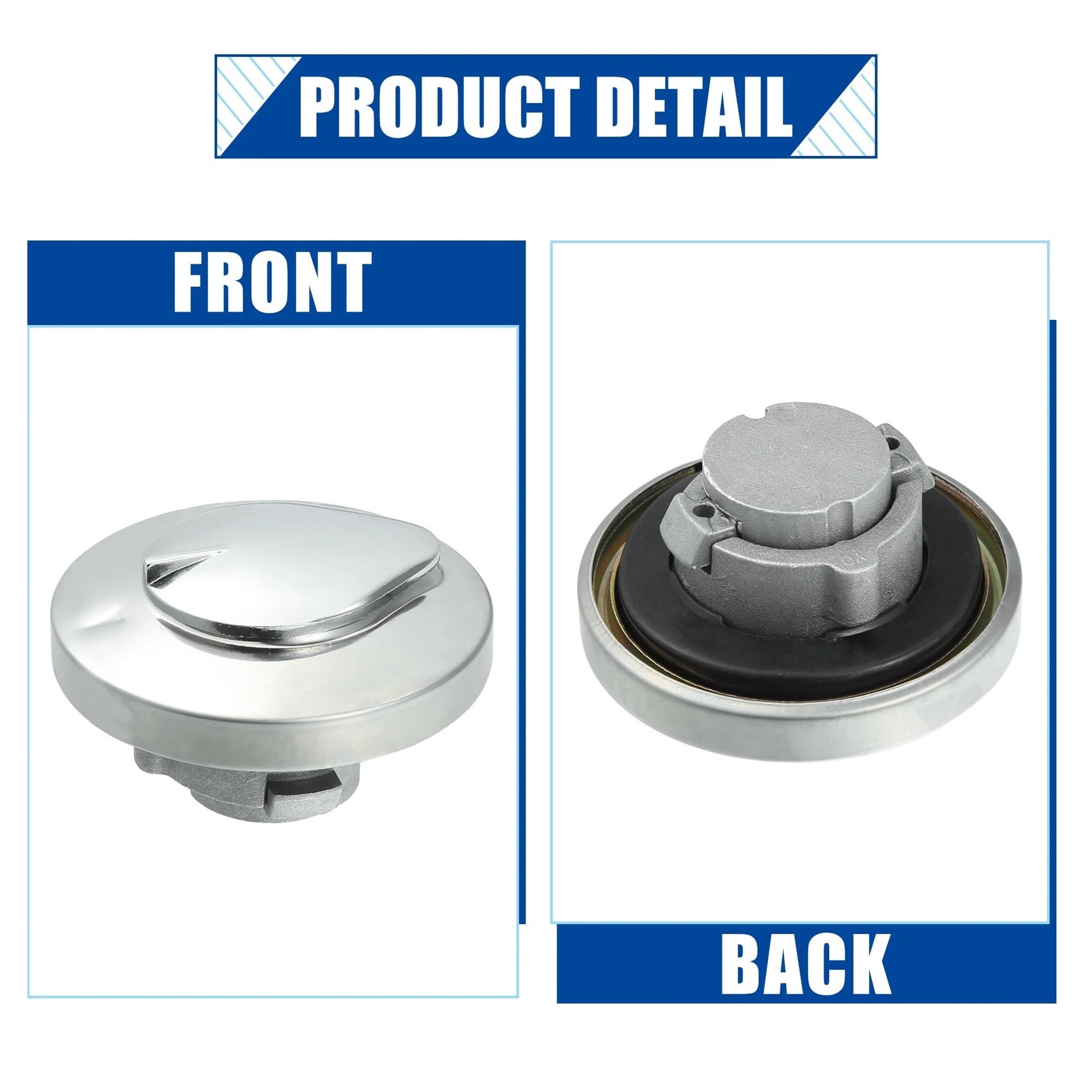 Tappo Serbatoio Moto Con Chiavi Per Honda - Lega Alluminio E ABS, Ricambio Per Modelli CB, CBR, VFR - Foto 8