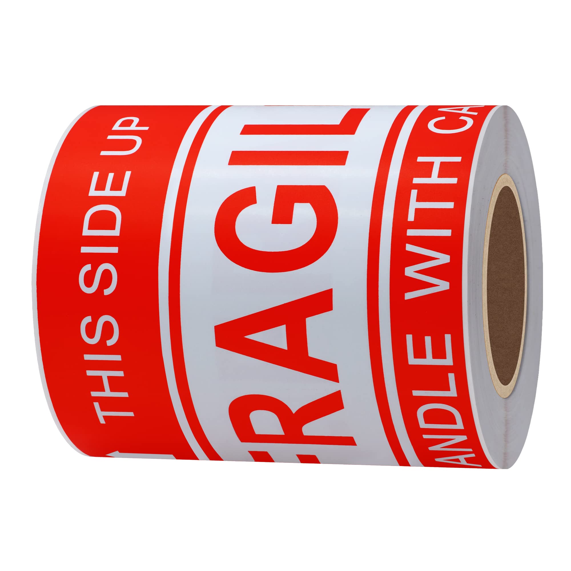 Hycodest 4x6 inch Fragile Labels 100 PCS Handle with Care Shipping Warning Label, This Side Up, 4"x6" - Image 4