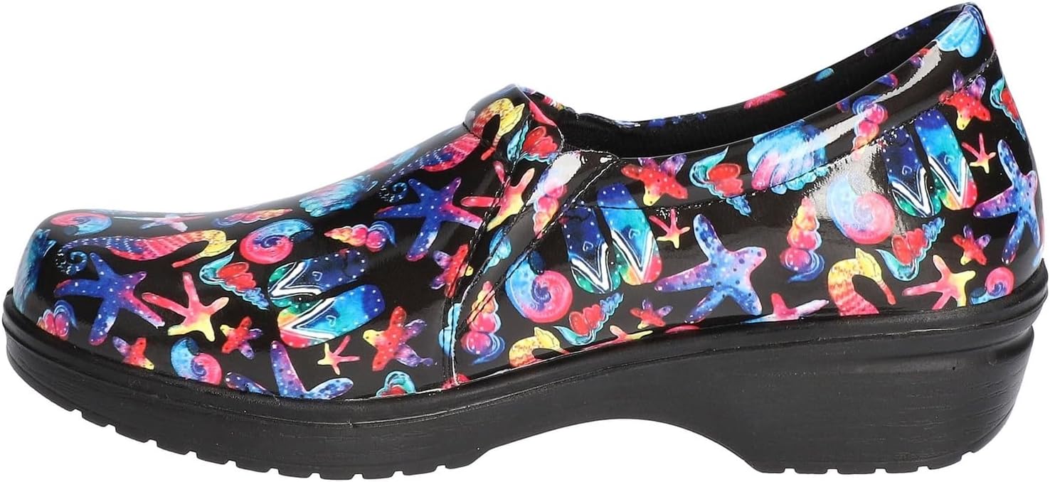 Easy Works Tiffany Women's Slip On, 8.5 B(M) US, Multi-Sea